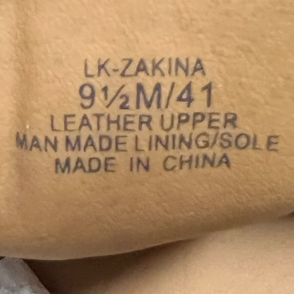 🌻NEW w/box Lucky Brand Zakina Storm Oiled Gray Fringe Detailed Booties Size 9.5 - Picture 9 of 11